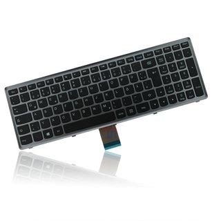 Keyboard (German) black silver